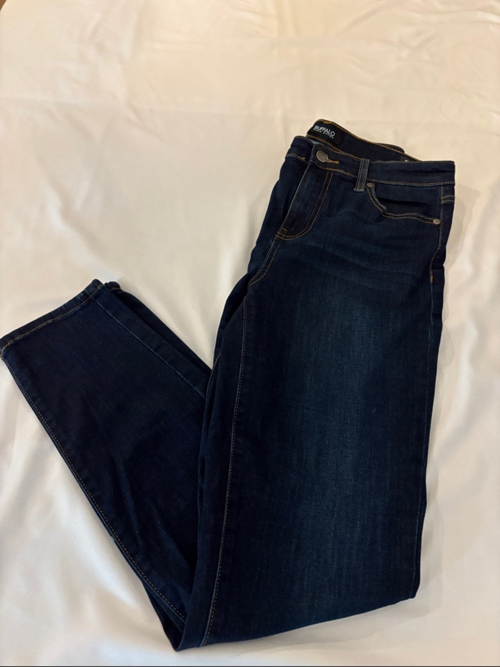 Buffalo David Bitton Women’s Mollie High-Rise Stretch Dark Denim Skinny Jeans